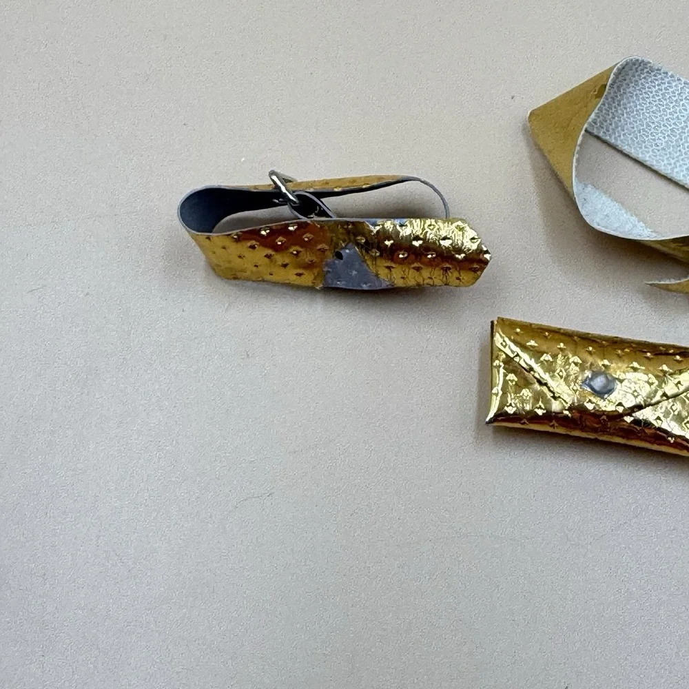 Vintage Barbie 1960s Gold Dimple Clutch Purse Belt Accessories Lot
